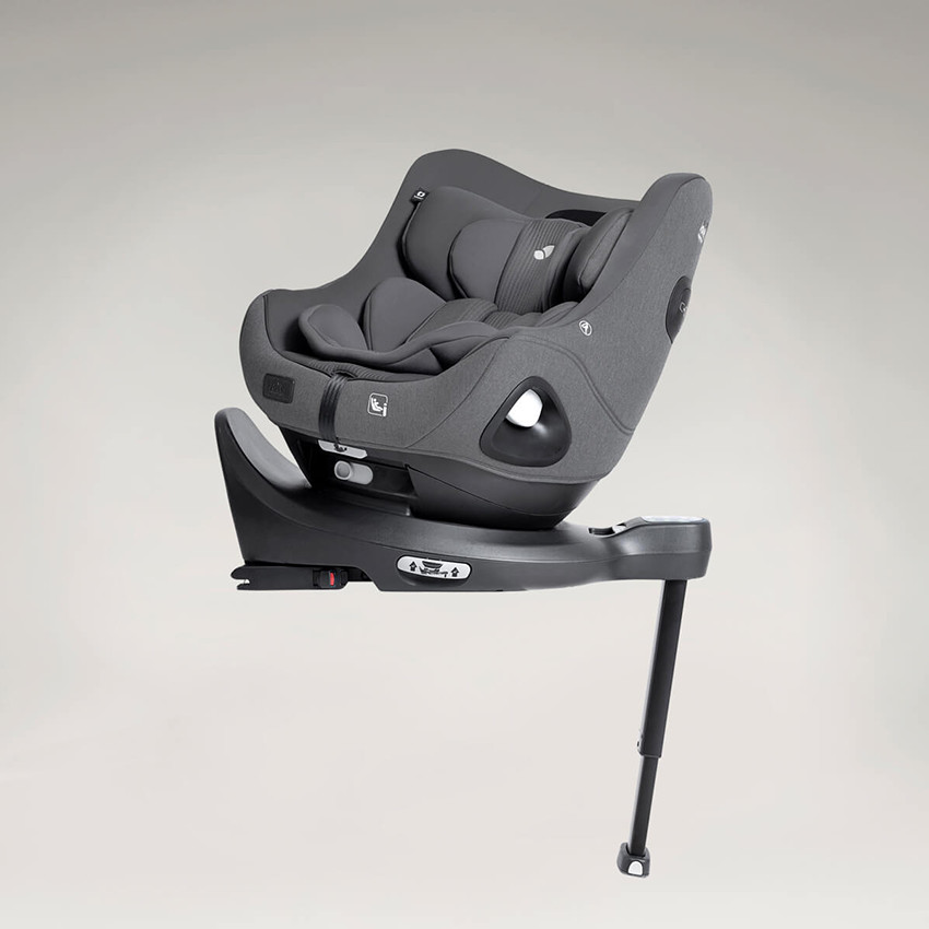 Silla de coche giratoria i-Size i-Harbour + Base Encore - Ebony 