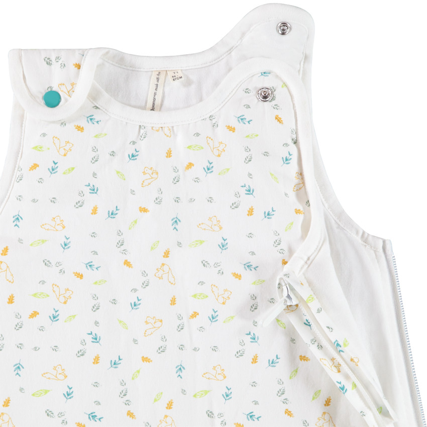 Saco de dormir de popelín sin mangas TOG 2.5 - "Poetic Nature" 