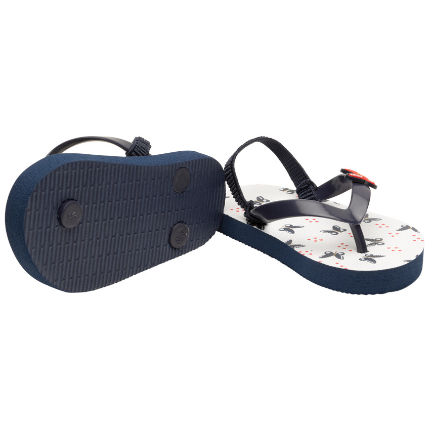 Tongas estampadas y con insignia de mariposas para bebé niña 