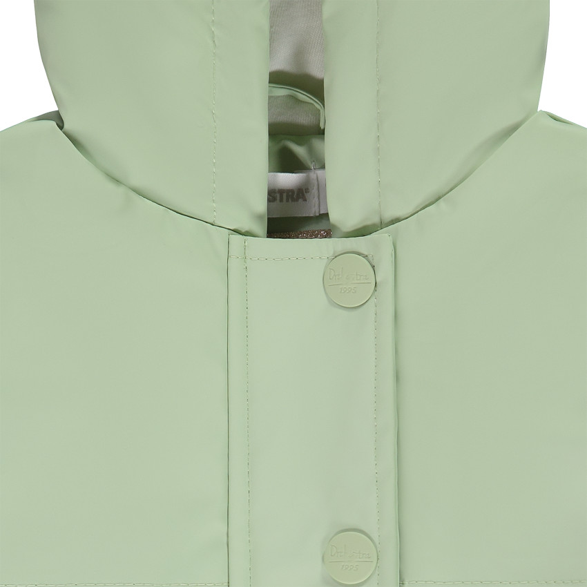 Parka goma lisa impermeable y acolchada para niña 