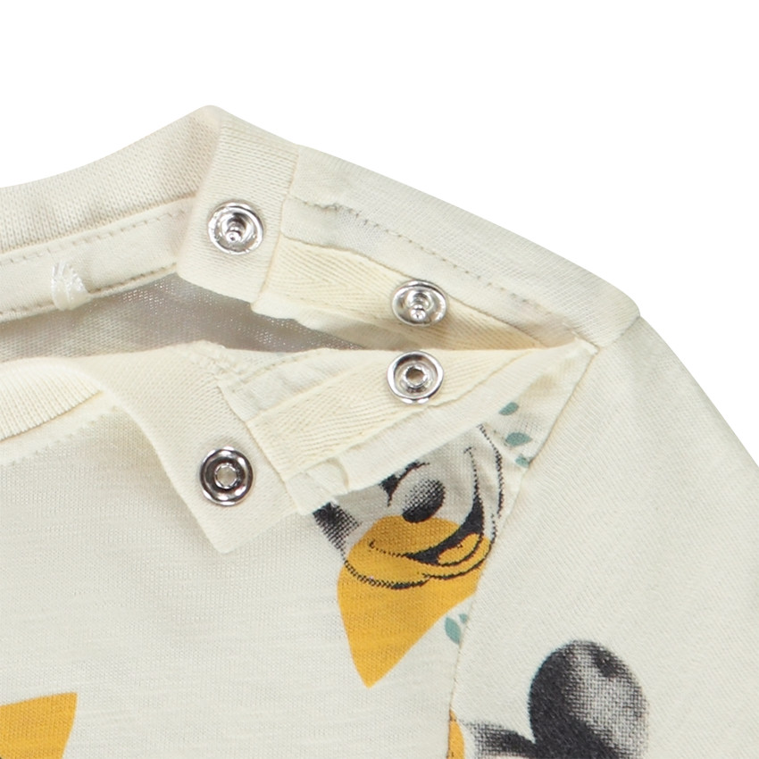 T-shirt manches longues en jersey Mickey Disney pour bébé garçon Main T-shirt manches longues en jersey Mickey Disney pour bébé garçon