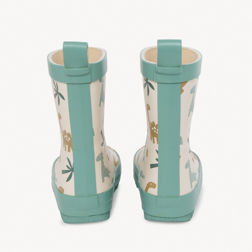 Botas de lluvia con estampado de dinosaurios para bebé niño 