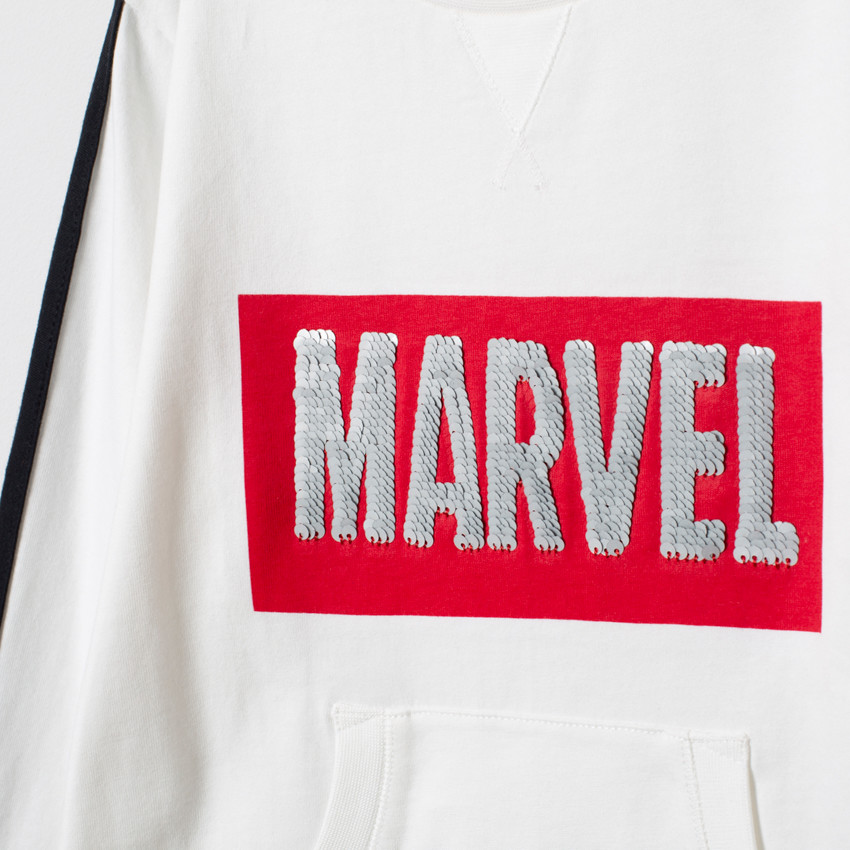 T-shirt manches longues à motif Marvel en sequins magiques  Additional T-shirt manches longues à motif Marvel en sequins magiques
