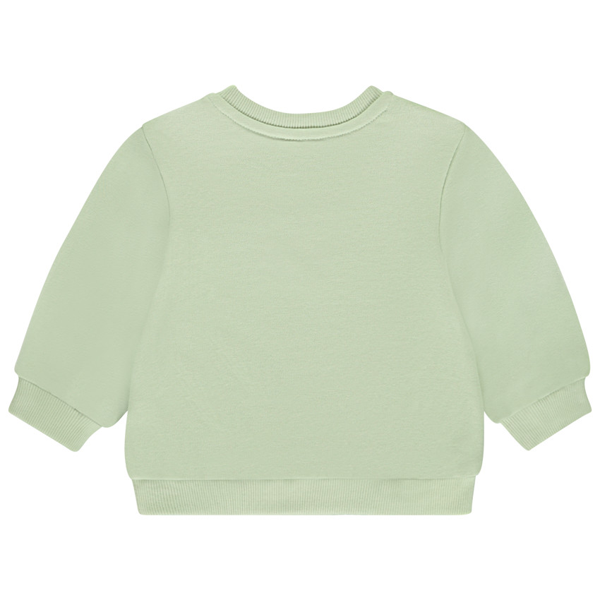 Sudadera de felpa con bordado de rizo para bebé niño 