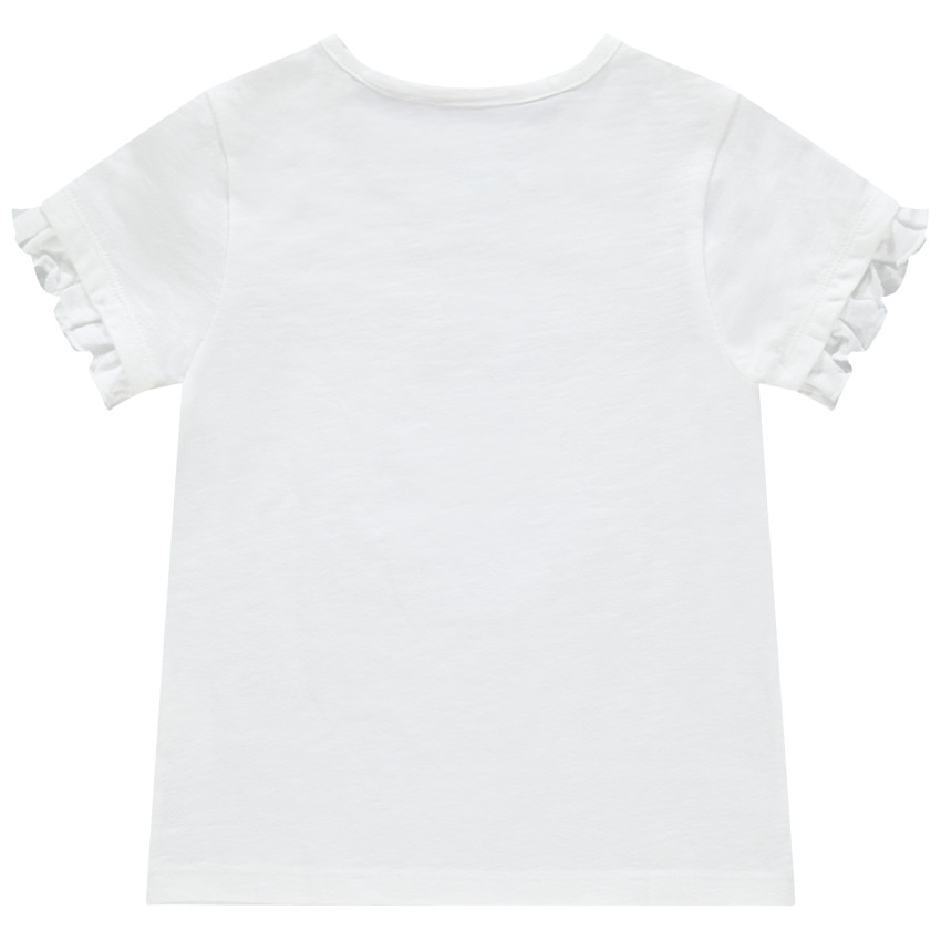 Camiseta manga corta lentejuelas Marie Aristogatos Disney 