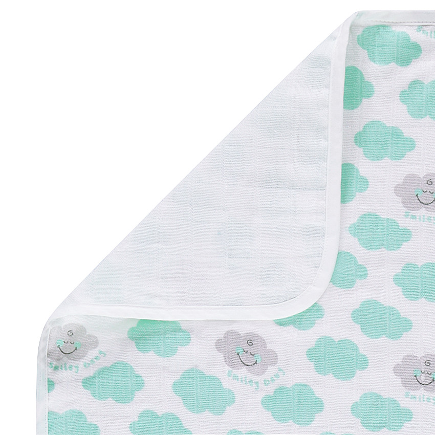 Manta de tetra con dibujos all over Smiley Boy 