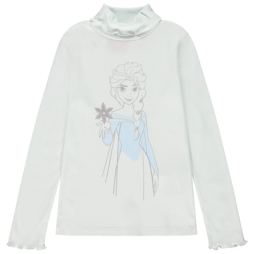 Camiseta interior de cuello cisne Frozen para niña 