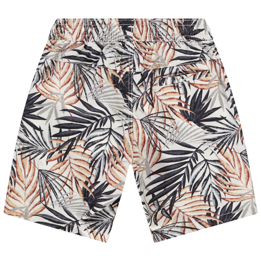 Bermuda estampado follaje para niño 