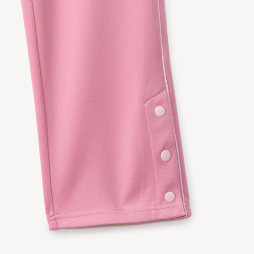 Conjunto de chándal liso de punto para niña 