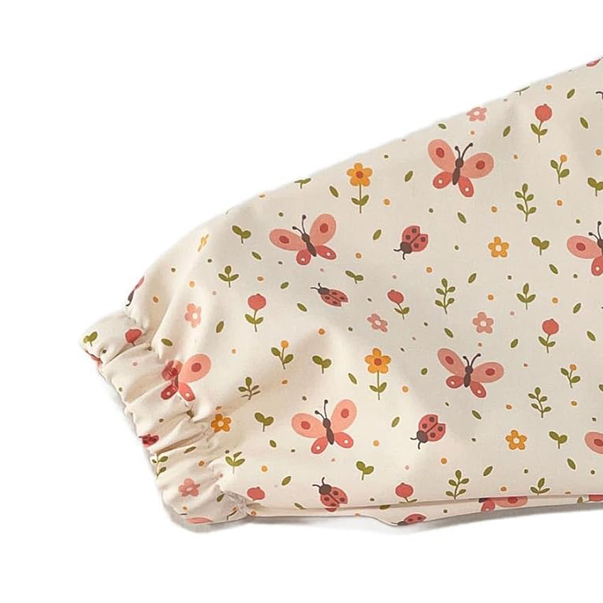 Babero bebé manga larga Butterfly 6-36M 