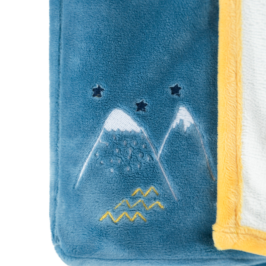 Funda para colchón de cambiador en poliéster Mes amis les dinos 