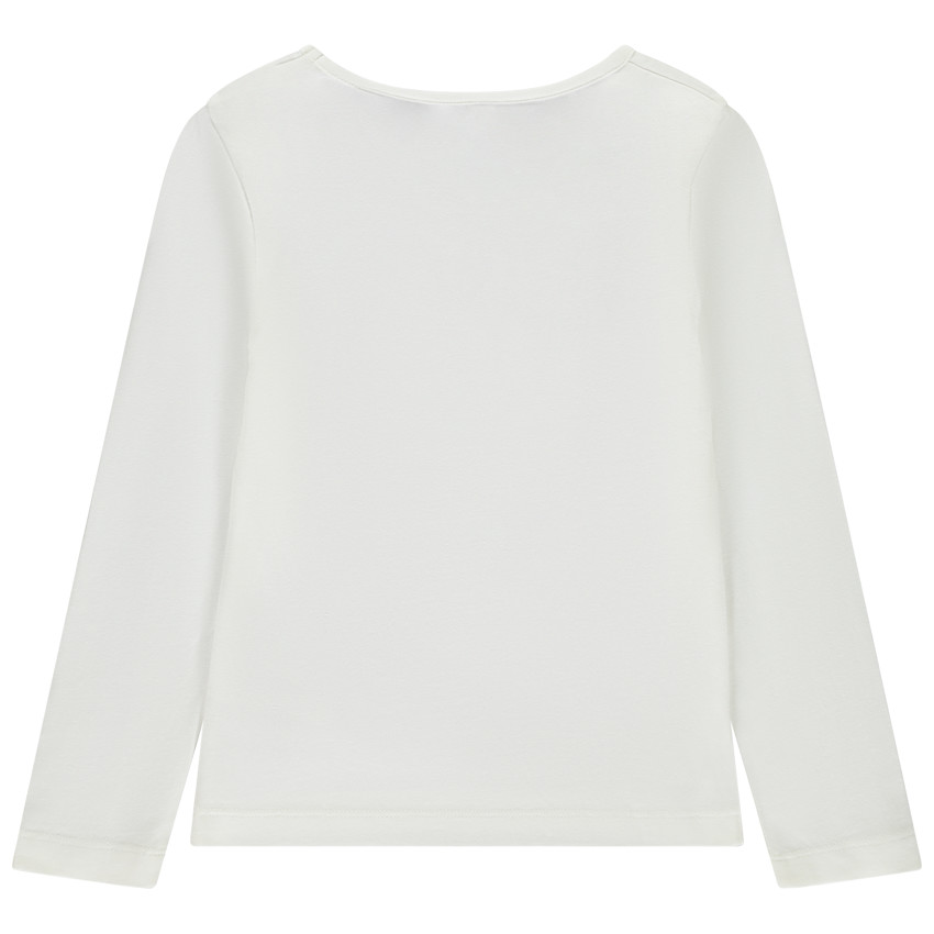Camiseta de manga larga estampada para niña 