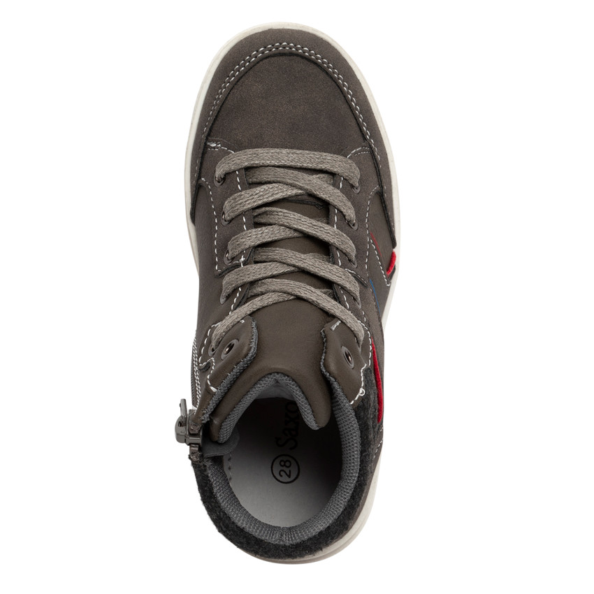 Botines con cordones y cremallera Main Botines con cordones y cremallera
