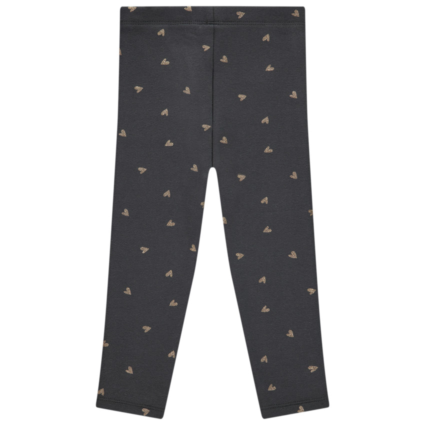 Caleçon doblado en sherpa con estampado de corazones para niña bebé  Additional Caleçon doblado en sherpa con estampado de corazones para niña bebé