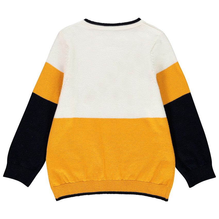 Jersey de punto motivo coche 