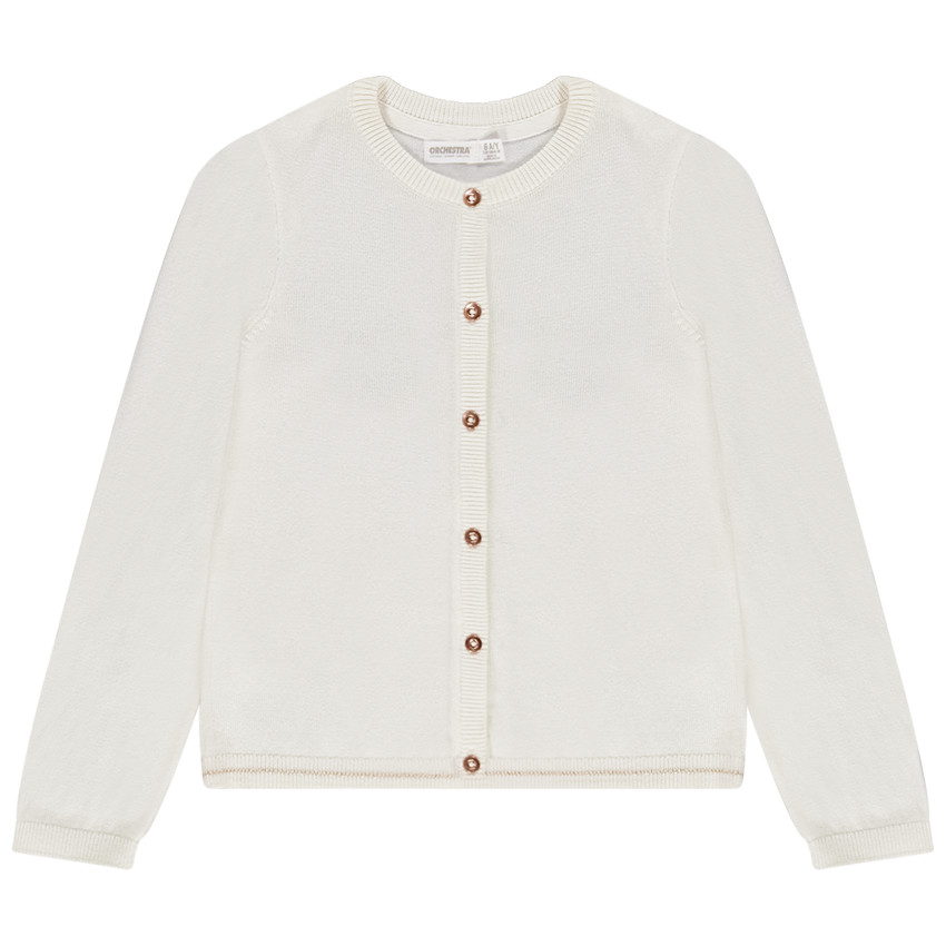 Chaleco de punto para niña 