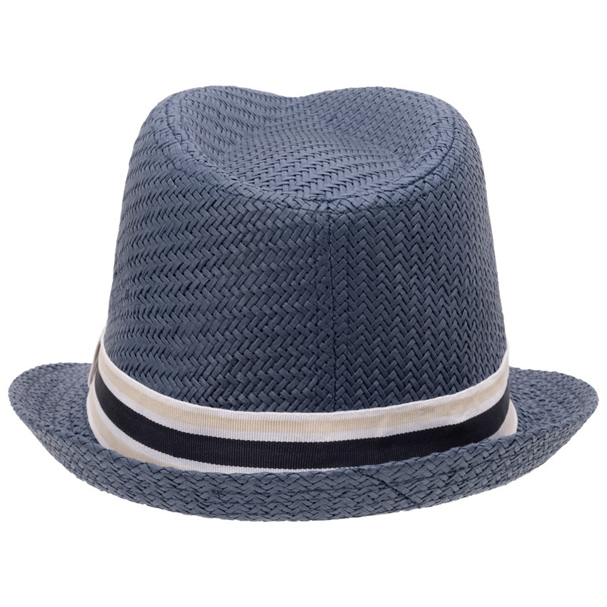 Borsalino trenzado con cinta tejida para niño 