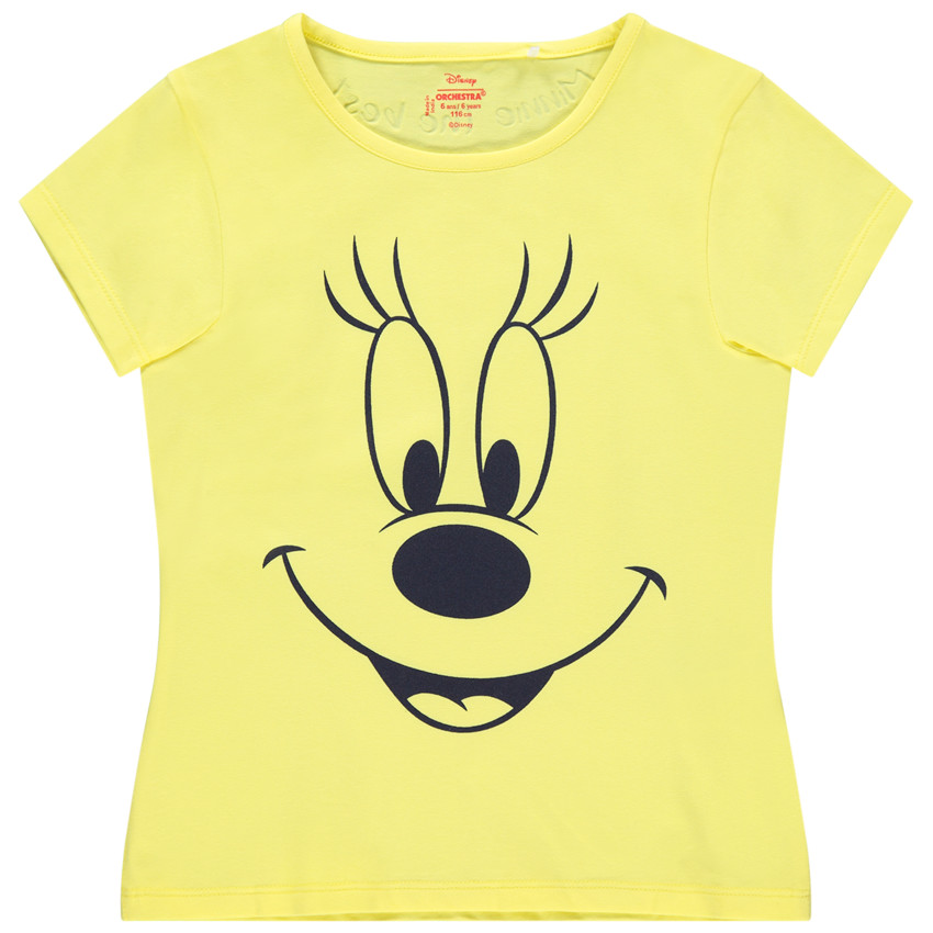 Camiseta manga corta algodón orgánico Minnie Disney 