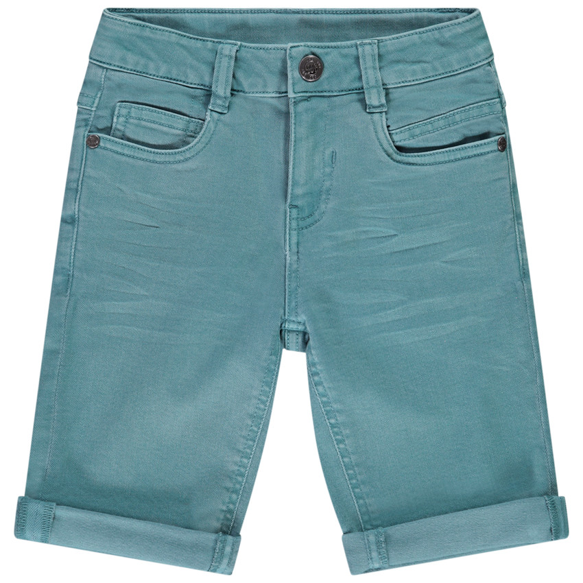 Bermudas efecto jean para niño 