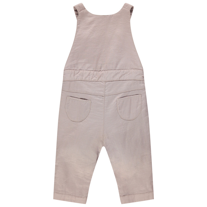 Salopette longue avec lapin printé et noeud 