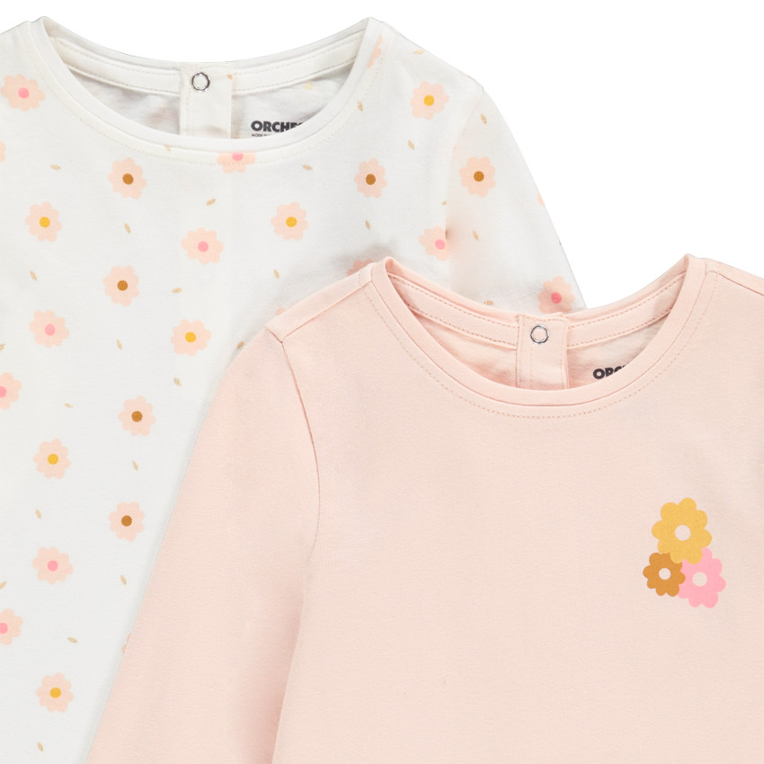 Pack 2 camisetas manga larga 