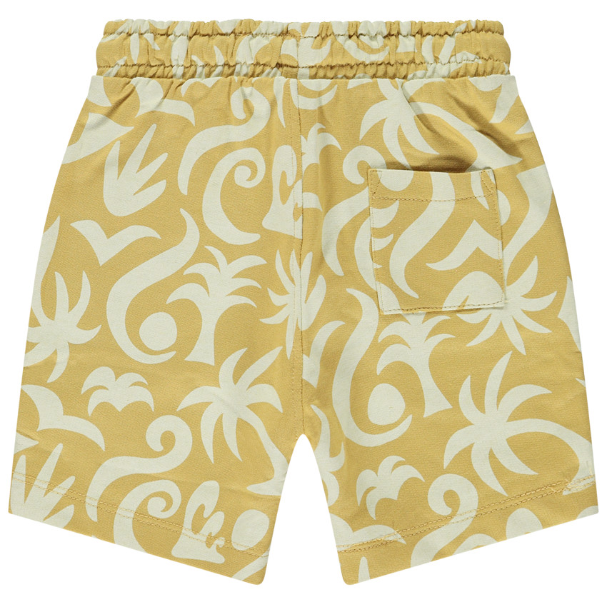 Bermudas de felpa con estampado de palmeras para bebé niño 
