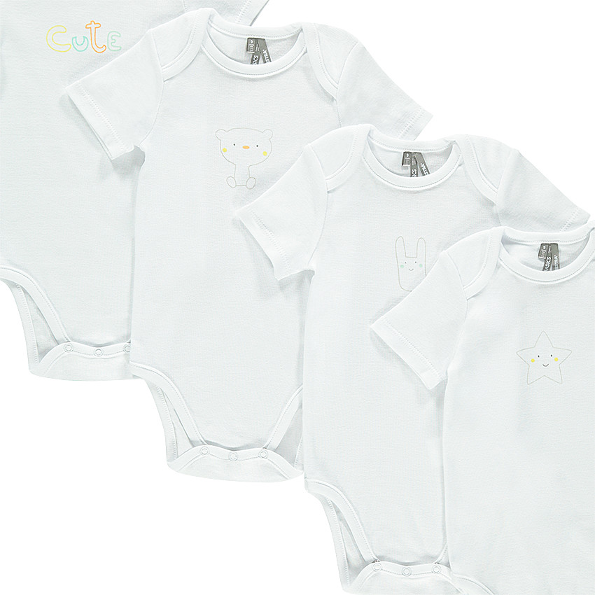 Lote de 7 bodies con fantasía con abertura adaptada a la edad  Additional Lote de 7 bodies con fantasía con abertura adaptada a la edad