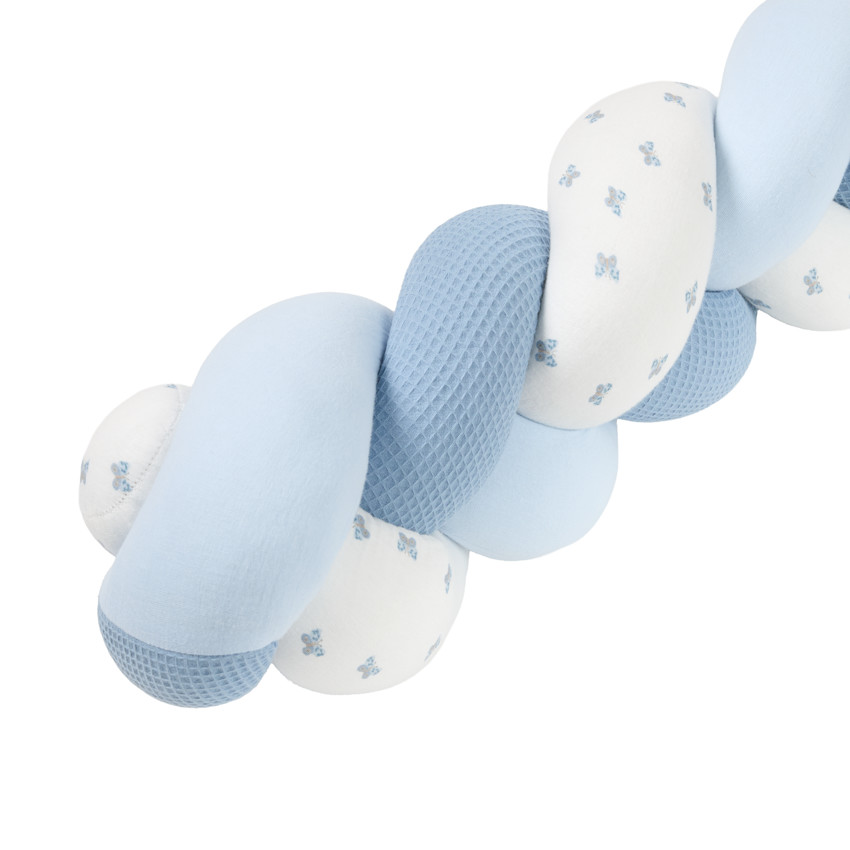 Trenza decorativa Tiny Flowers - Azul 