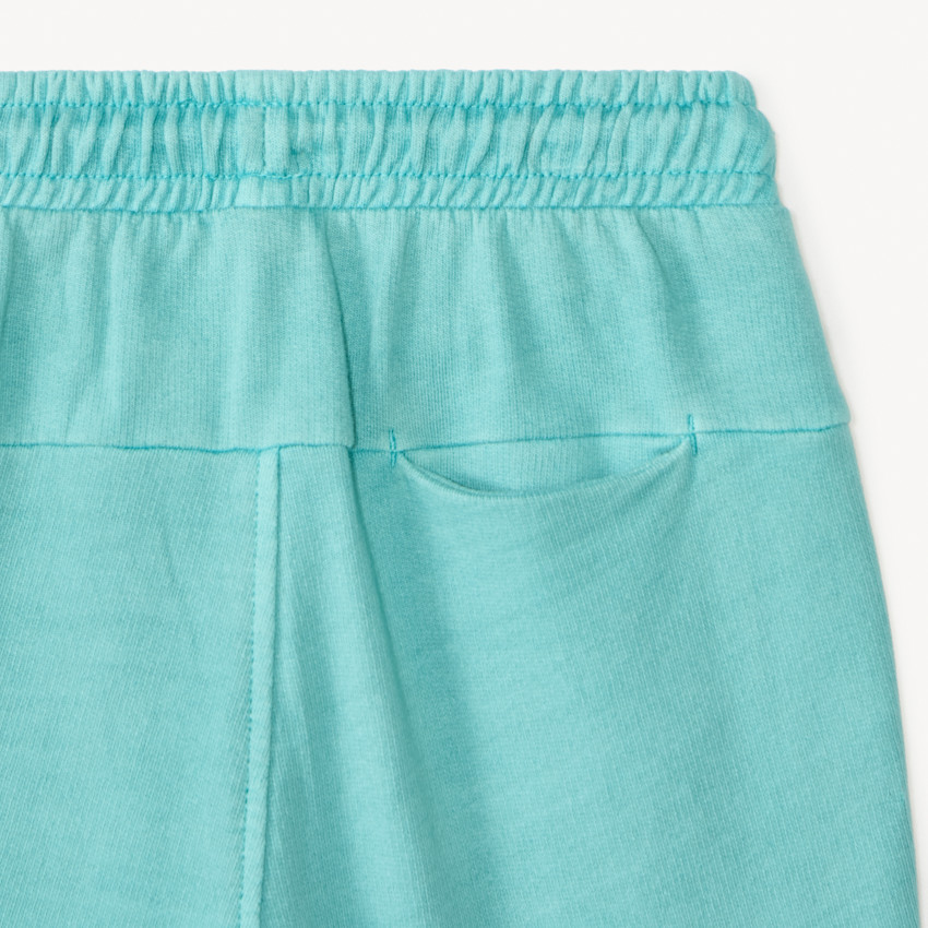 Conjunto de 2 piezas: camiseta sin mangas + pantalones cortos con bordado de concha para bebé niño. 
