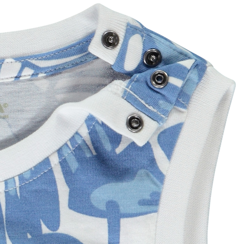 Pack de 2 camisetas sin mangas para bebé niño 