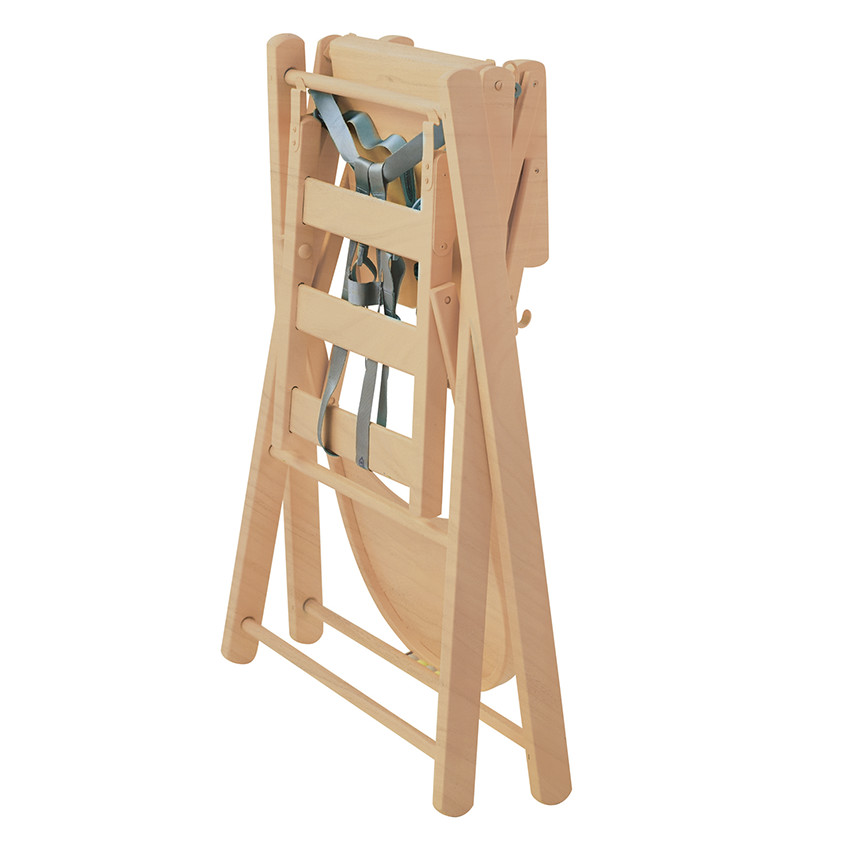 Trona extraplegable Sarah- Barniz natural Main Trona extraplegable Sarah- Barniz natural