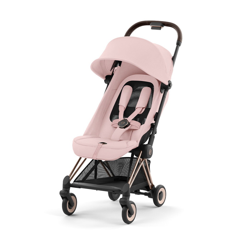 Silla de paseo ultra compacta Coya Rosegold/Peach pink 