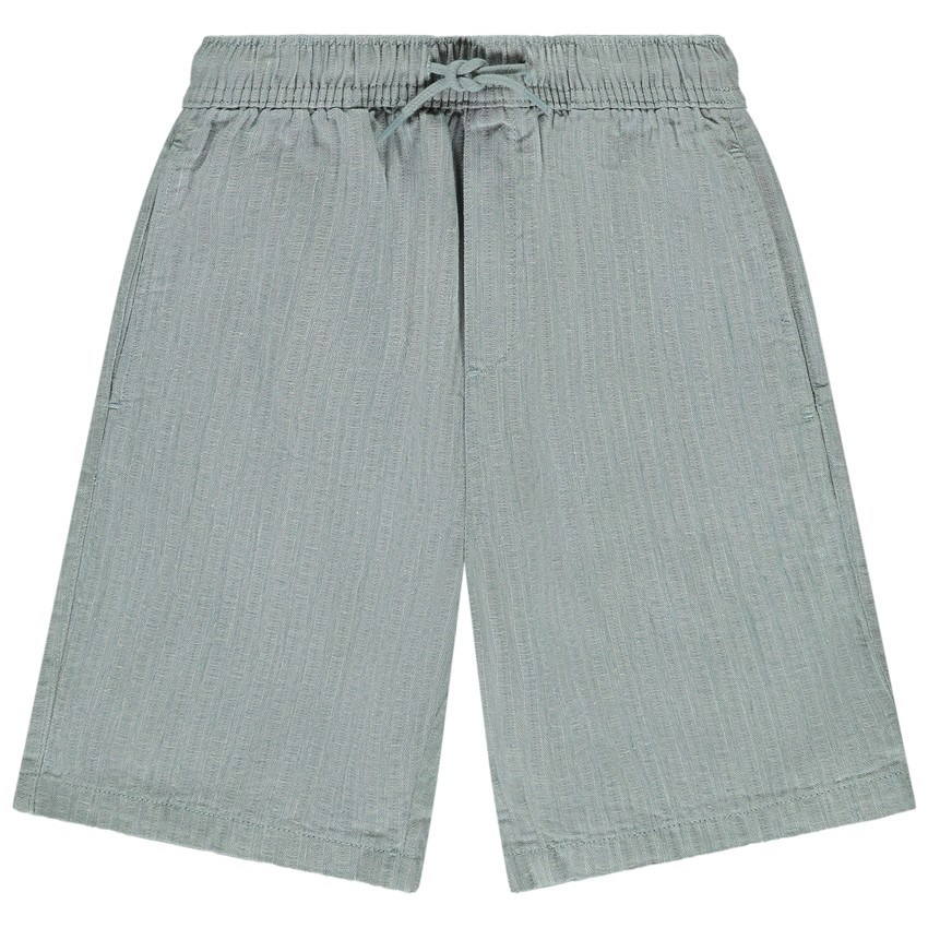 Bermuda de tela fantasía para niño 