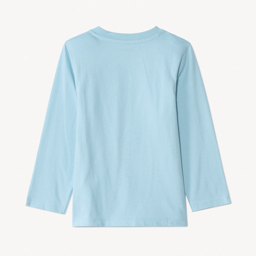 Camiseta de manga larga con estampado de la sabana para bebé niño 