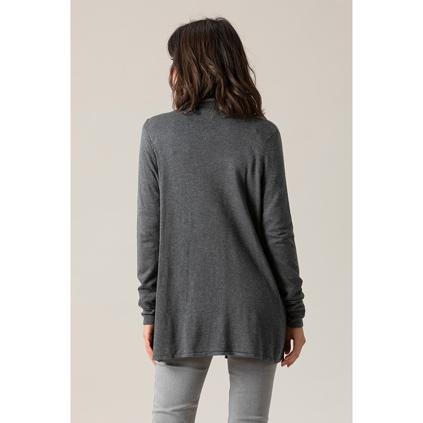 Chaqueta de premamá de punto con botones  