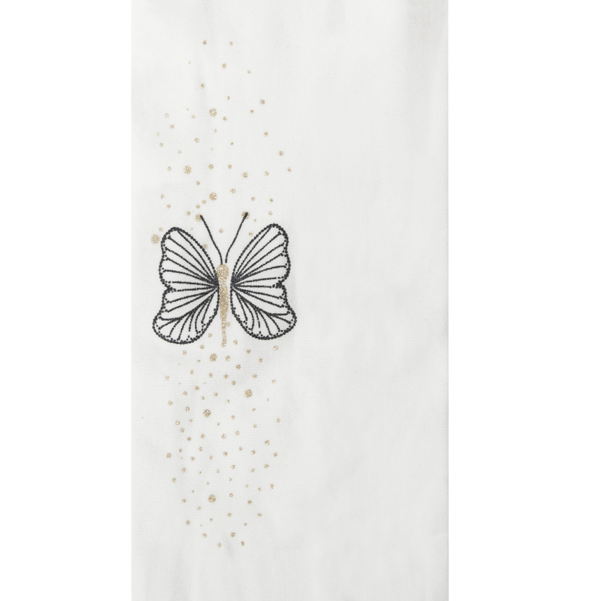 Leotardo fino estampado mariposas con lentejuelas    Additional Leotardo fino estampado mariposas con lentejuelas