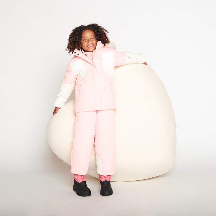 Veste de ski waterproof effet color block pour fille 