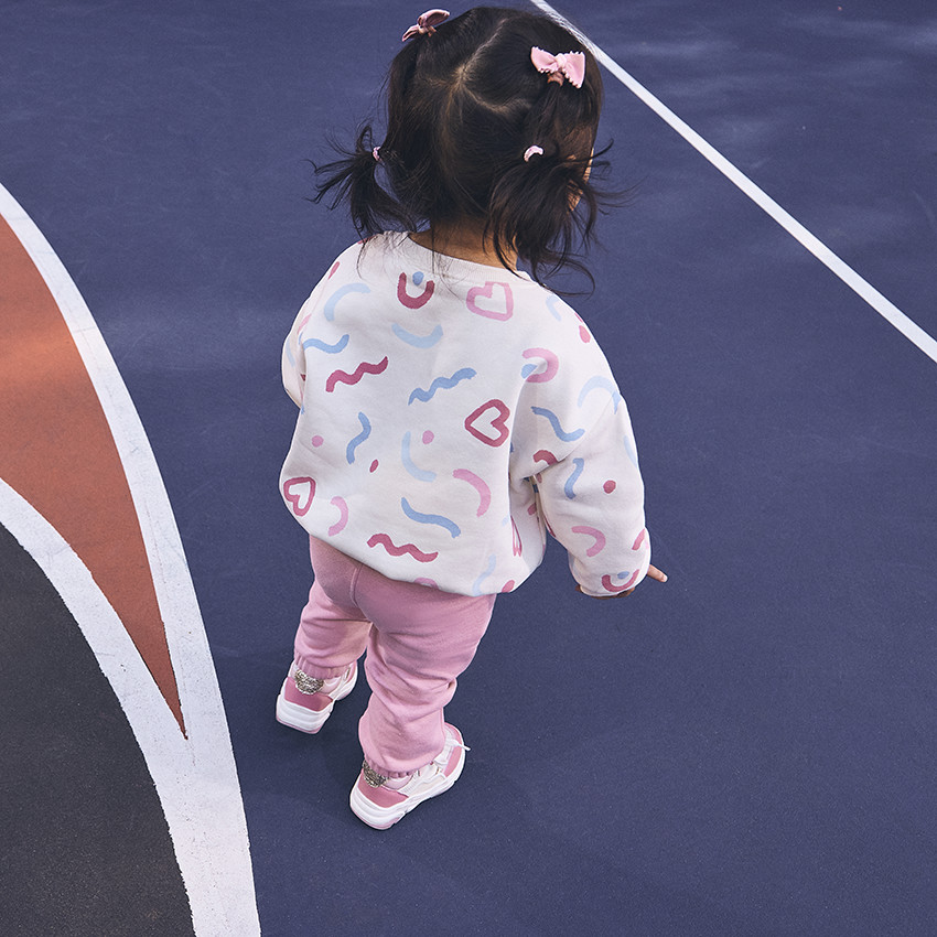 Sudadera oversize estampada para bebé niña  Additional Sudadera oversize estampada para bebé niña