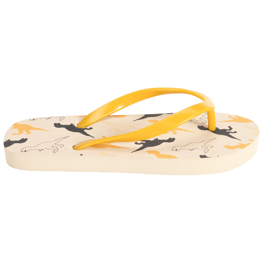 Chanclas estampado T-Rex para niño con tira según la edad 