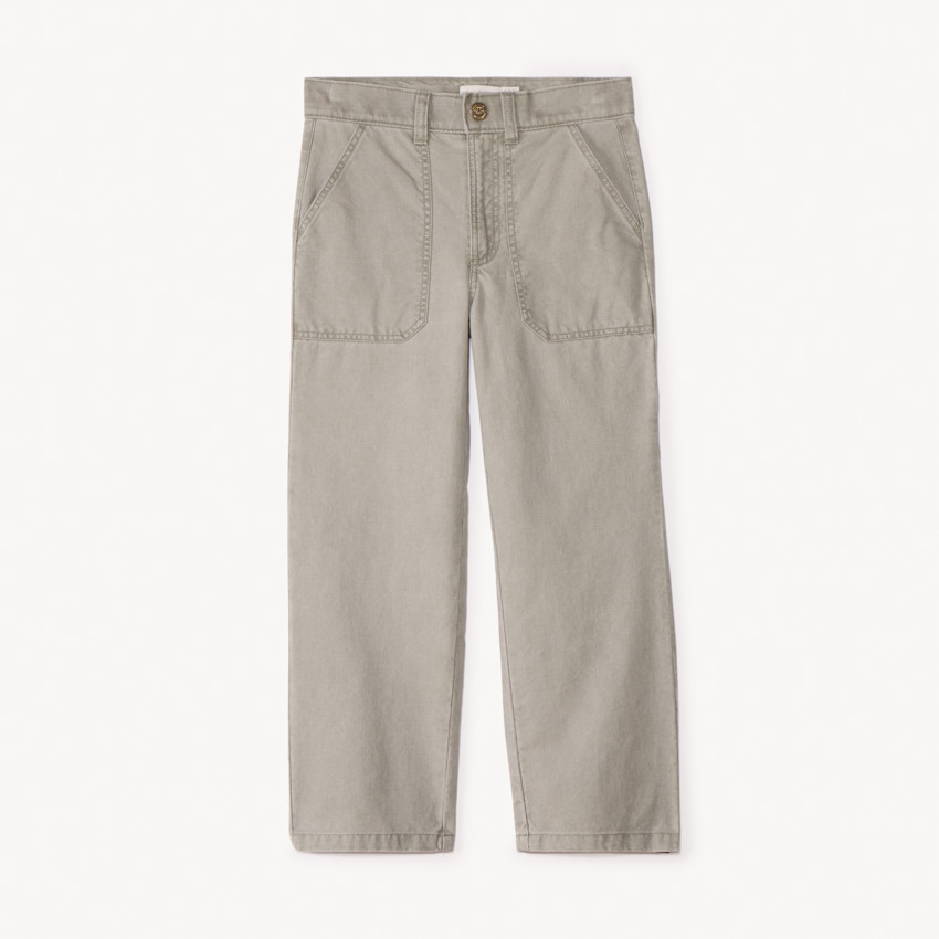 Pantalón recto de tela lisa para niño 