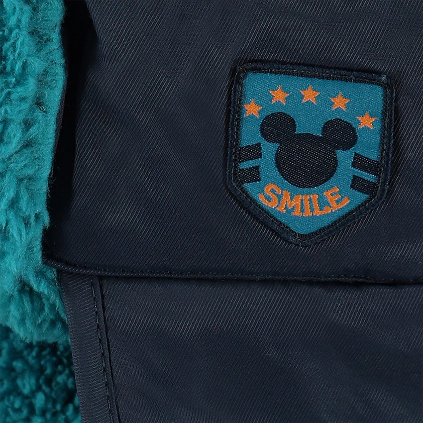 Chapka de sarga con borreguillo Disney con parche de Mickey 