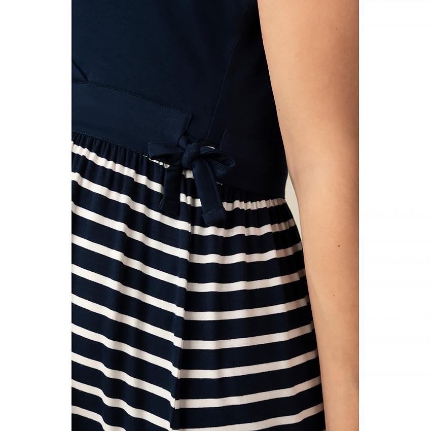 Vestido cruzado de embarazo 