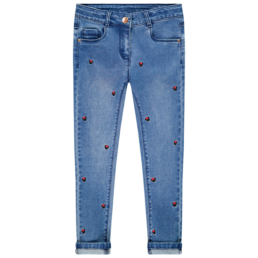 Jeans efecto lavado bordados Minnie Disney  Additional Jeans efecto lavado bordados Minnie Disney