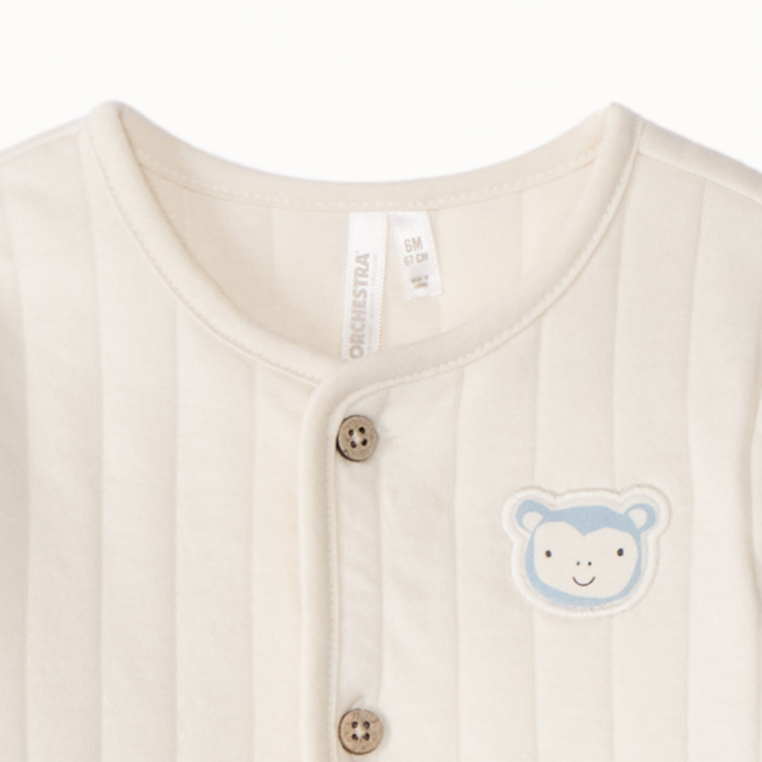 Conjunto pelele + pantalón + chaleco fantasía para bebé niño 