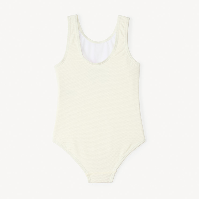 Bañador de una pieza texturizado con estampado divertido para niña 