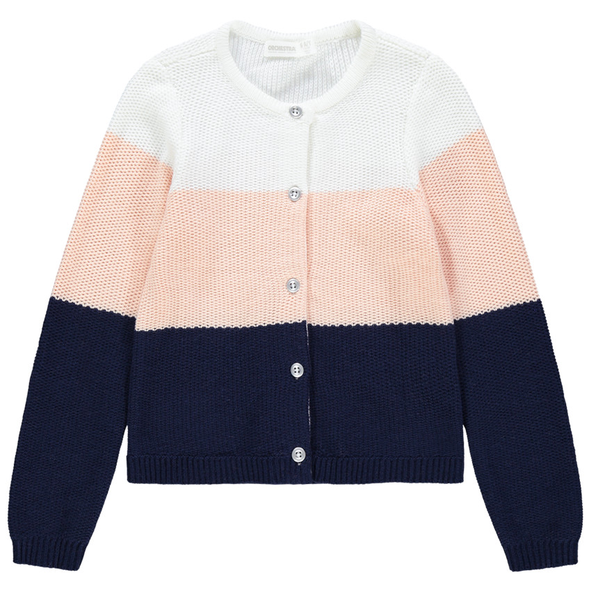 Chaqueta de punto tricolor  Additional Chaqueta de punto tricolor