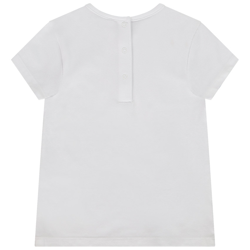 Camiseta manga corta print fantasía para bebé niña 