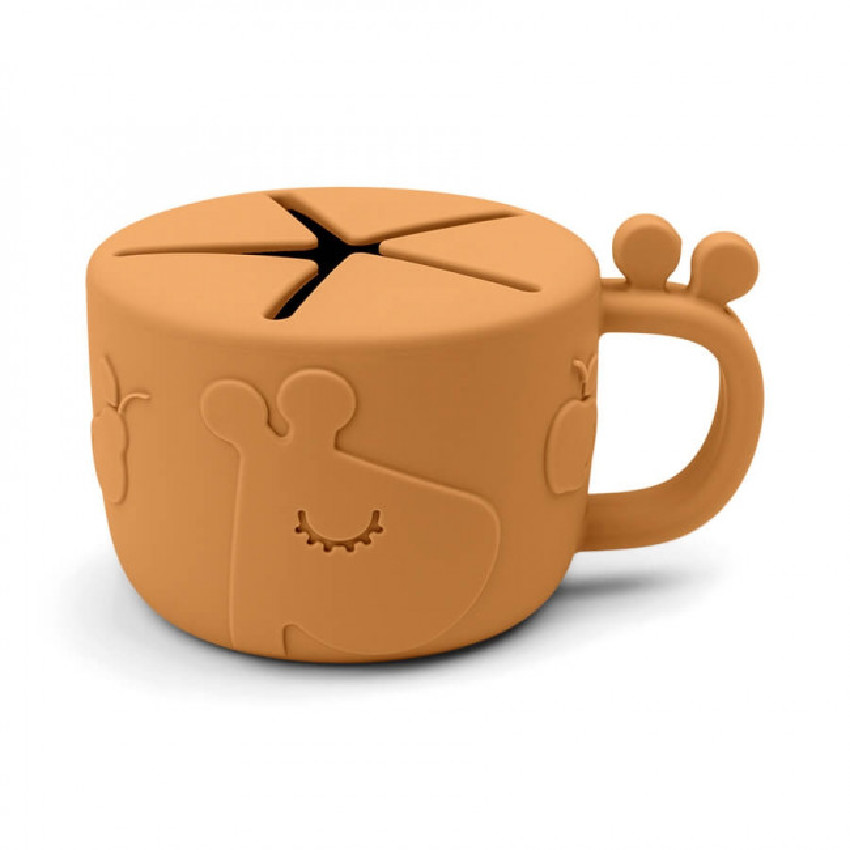 TASSE PEEKABOO TASSE GOUTER RAFFI MOUTARDE 