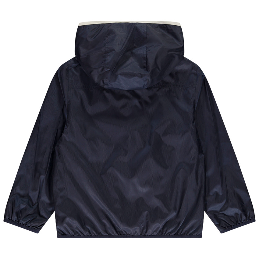 Cortavientos con 50% de poliéster reciclado para niño 