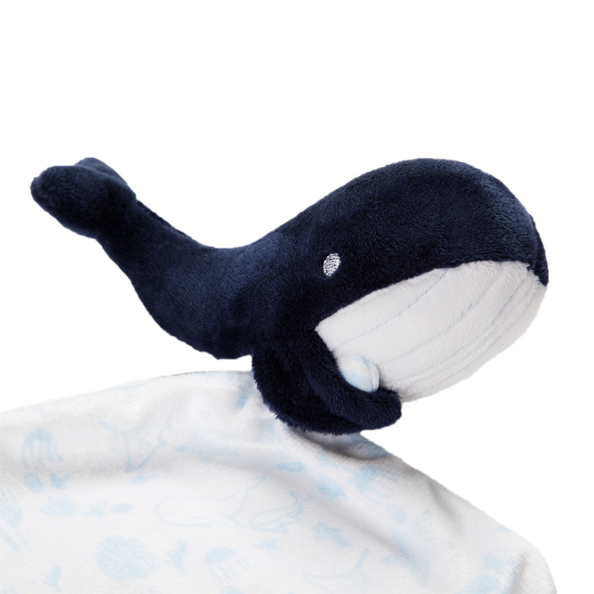 Doudou pañuelo ballena 